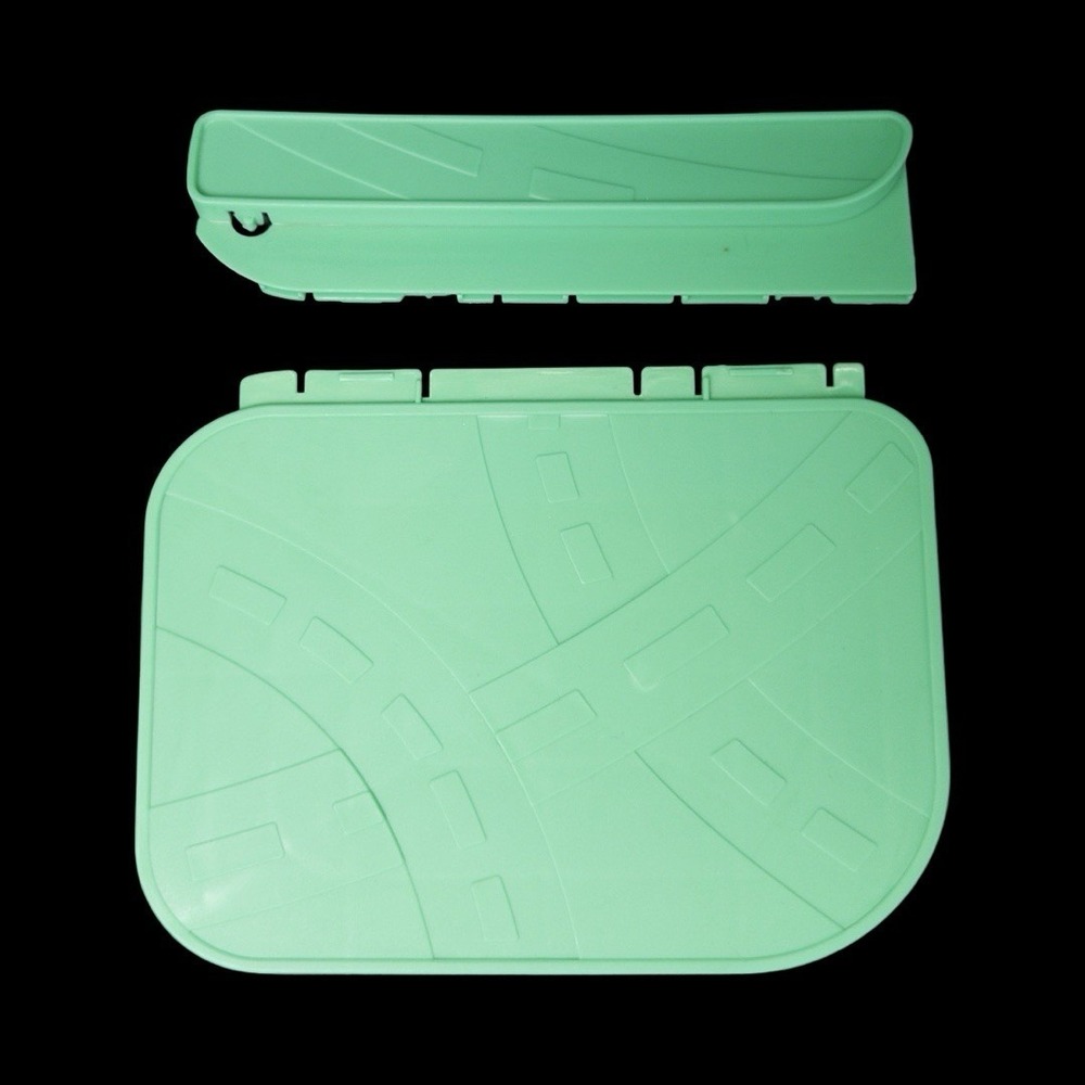 Gabby's‎ Purrfect Dollhouse Playset Replacement  Dark Green Room Floor & Ledge